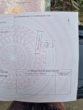 bán đất nền đường hàng gòn , phường thừơng thạnh , giá 1 tỷ 440 triệu