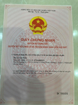 Cần bán nhà đẹp - đường Lê Hồng Phong