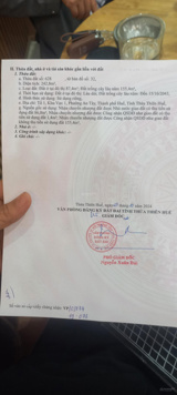 Bán đất siêu hot tại trung tâm TP Huế, 3,5 tỷ, 250m2, phân lô hoặc xây biệt thự vườn