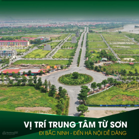 Mở bán đất biệt thự view hồ điều hòa - dự án Nam Hồng Garden Từ Sơn. DT từ 350m2 - 500m2