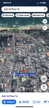 DT: 300m2, ngang 15m. Bán nhà 2 tầng kiệt 6m đường Phan Tứ thông giá 59tr/m2