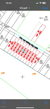Bán đất Hòa Long gần gần Vin dt 147.5m2, MT 5m hướng ĐB. Giá 7.4 tỷ