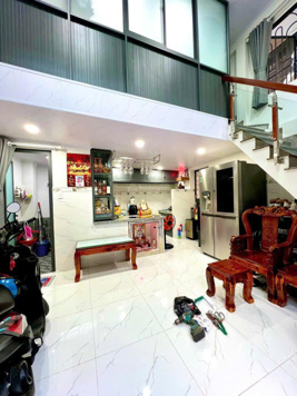 Bán nhà gác lửng đường 5m5 lề 3m Phan Huy Ích ngay chân cầu Trần Thị Lý, giá chỉ 4,2 tỷ