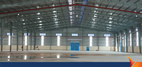 Cho thuê xưởng diện tích nhỏ 640m2 1.280 m2