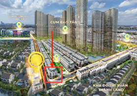 Bán gấp căn góc công viên VIP 113m2. Đơn giá rẻ nhất Ocean Park. Giá bán gấp 15,4 tỷ góc 3 mặt tiền