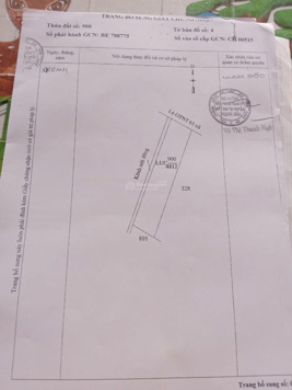 Bán 4812m² đất sổ đỏ tại Tân Hiệp, Thạnh Hóa, Long An - giá chỉ 2 tỷ