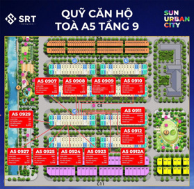 Em Tuyết có 05 căn ngoại giao Vip studio, 1BR CK 18% tại Sun Urban City Hà Nam. LH em: 0359 513 806