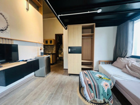 Duplex gu tây tôn gỗ 35m2 ngay Nguyễn Xí, Bình Thạnh ban công full nội thất an ninh. LH 0938 414 897