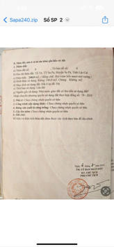 Siêu phẩm mảnh đất phố Mường Hoa trung tâm Sapa