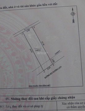 Bán đất mặt đường Bùi Dương Lịch hướng Đông Nam gần bệnh viên Thái Thượng Hoàng