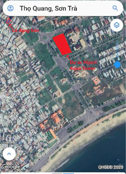 Bán đất mặt tiền ven biển Thành Vinh 2, Thọ Quang, Sơn Trà, Đà Nẵng, giá ưu đãi 4,79 tỷ, 100m2