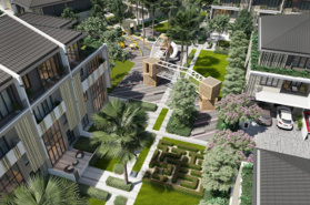 Cho thuê nhà 4 tầng tại khu Mansion, ParkCity Hà Đông, Hà Nội