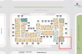 Hàng HOT! Căn góc 2PN + 1, (76,37m2) hướng Đông, TẦNG CAO FPT Plaza 3 cực vip hôm nay