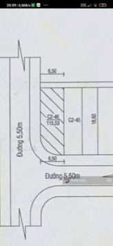 Bán lô góc đẹp 115m2 - 2MT đường Hồ Huân Nghiệp và Mỹ An, gần Chương Dương, sông Hàn