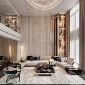 Bán căn hộ Mezza sân vườn riêng trần cao 6m diện tích 95m/Sàn tại SkyForest, Ecopark