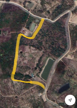 Đất NN 32.000m2, sổ hồng, view đẹp, có hồ nước đẹp, đường ô tô, 2 mặt tiền rộng 390m. Giá 500k/m2