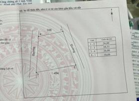 Bán đất 591,8m2 tại đường 309B, Hướng Đạo, Tam Dương, Vĩnh Phúc, giá siêu hời 2,55 tỷ