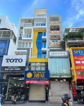 Mặt tiền Tô Hiến Thành 4x20m, 6 tầng vị trí đẹp ngay Big C, vỉa hè trước nhà rộng 8m, giá 27 tỷ TL