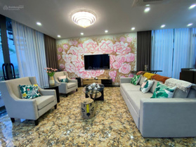 BT Flamingo Đại Lải Resort 250m2 view hồ, 4 phòng ngủ, xinh xắn thơ mộng đầy ắp hoa và cây xanh