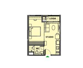 Bán 1 ngủ tầng 5 - 33,6m2 thông thủy Vinhomes Ocean Park 1 tòa London 3 tiến độ giãn 2 năm