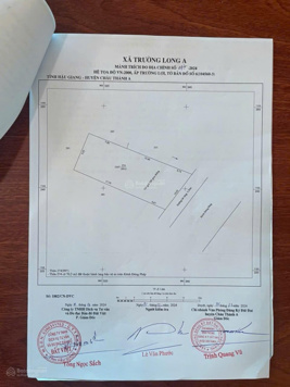 Bán 14.460,9m2 tọa lạc tại ấp Trường Lợi, xã Trường Long A, huyện Châu Thành A, tỉnh HG