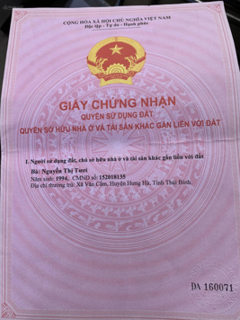 Chính chủ kẹt tiền bán lô đất gần Bình Chánh, qua cầu Ông Thìn, thuộc Cần Giuộc Long An