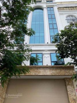 Cần cho thuê gấp nhà Huỳnh Thúc Kháng, DT 80m2 x 6 tầng, thông sàn có thang máy. Giá 32tr/th