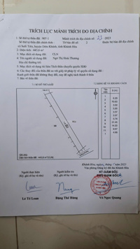 Bán đất xã Suối Tiên Diên Khánh 1.663m2 full thổ cư mặt đường nhựa 20m, giá 5 tr /m2
