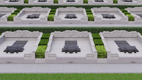 Bán mộ đơn chân tượng Địa Tạng Vương Bồ Tát đã xây dựng đá nguyên khối chỉ 64tr/mộ miễn 50 năm DV