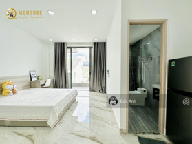 Cho thuê căn hộ mới - studio 38m2 ban công, full NT gần vòng xoay Phạm Văn Đồng chỉ 7.700.000/th
