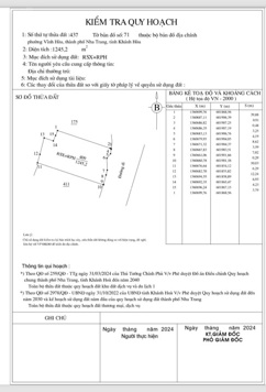 Chính chủ bán lô đất đẹp, cực rẻ - 1245m2 mặt đường 2/4, chỉ 10tr/m2 giảm sâu so với giá thị trường