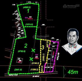 Đất vàng 3 hecta - chỉ 1/3 giá thị trường - phân được 3 khu - đều vị trí góc 3 đến 4 mặt đường