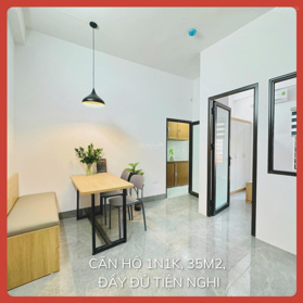 Cho thuê CCMN mới tinh, có thang máy, 1 ngủ 1 khách, 35m2, tại phố Ngọc Trục - Nam Từ Liêm - Hà Nội