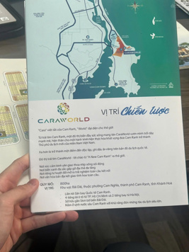 Bán biệt thự CaraWorld Cam Ranh liền kề sân bay giá chỉ 43triệu/m2 số lượng có hạn, giá đầu tư!