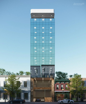 Bán toà nhà đa năng 9 tầng mặt phố Nguyễn viết Xuân 2 mặt thoáng nhìn hồ điều hòa giá: 35 tỷ