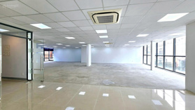 Cho thuê tòa VP khu A75 Bạch Đằng đường trước nhà 16m DT 8 X 15m, xây full hầm 6 lầu DTSD 760m2