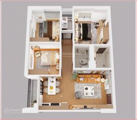 Vip căn góc 3 ngủ, rộng nhất dự án tầng 12 chung cư Bình An Plaza 0919 959 268