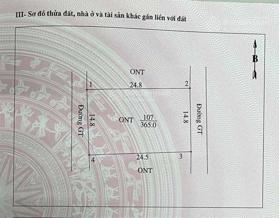 Bán 365m2 đất khoáng nóng, mt 14.8m, cách Wyndham 100m, ngõ thẳng 4m, 20m ra đường nhựa Wyndham