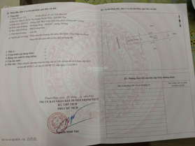 Chính chủ bán Cắt Lỗ lô đất kinh doanh đất tại Xã Tu Vũ, Thanh Thủy, Phú Thọ với diện tích 105m2