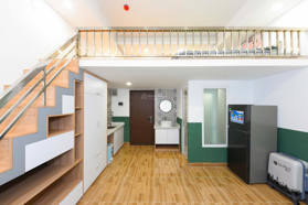 Khai trương nhà trọ gần chợ Bà Chiểu - dạng duplex - hầm xe, thang máy, bảo vệ 24/7