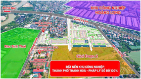 Chính chủ bán lô đất ngay khu công nghiệp Hoàng Long