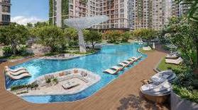 Cho thuê CHCC cao cấp XiGrand Court, Q. 10, DT 75m2, 2PN, 2WC giá 17tr. LH: 0775 180 340 Thanh Hằng