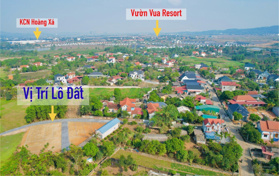 420tr có ngay 120m2 Đồng Trung mặt tiền 6m, gần Vườn Vua