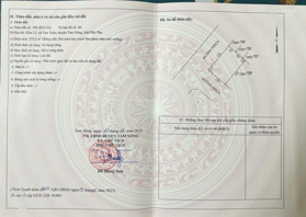 Bán gấp lô đất 275,5m2 sẵn sổ giá 10,5tr/m2 - sẵn sổ sang tên