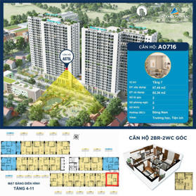 Siêu vip căn 2pn góc giá chỉ hơn 550 triệu, căn hộ view bể bơi, công viên đỉnh nhất tại thanh hóa