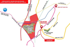 Chính chủ cần bán lô Lk7 - 05 - Mb 7543 Đông Nam cạnh khu DL Sun Onsen Sun Hoàng Nghêu