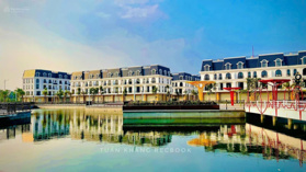 Căn VIP mặt hồ - hướng Nam tại Hoàng Huy New City - căn 2 mặt tiền là 2 mặt đường