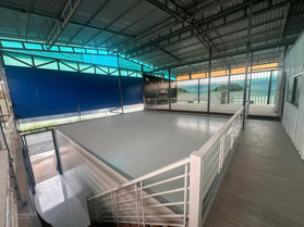 Thuê kho bãi Nhà Bè, DT 1100m2 có tường xây kiên cố đẹp - chuẩn