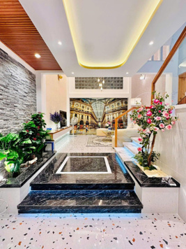 NHÀ NGAY CÔNG VIÊN LÀNG HOA,GÒ VẤP.4 x 16 XÂY 4 LẦU CHỈ NHỈNH 7 TỶ.