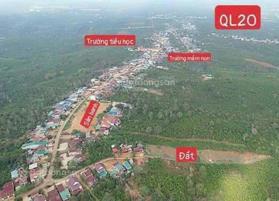 Lô đất ngộp ngay mặt tiền QL 20 112,6m2 sẵn thổ cư tại Lộc An, Bảo Lâm